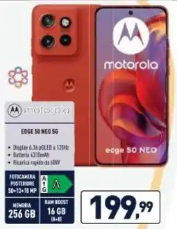 Unieuro motorola EDGE 50 NEO 5G offerta