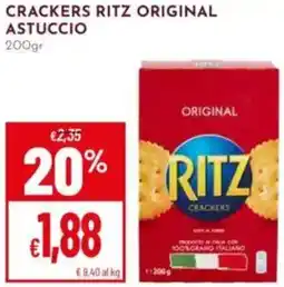 Pan Crackers ritz original astuccio offerta