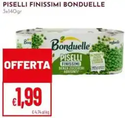 Pan Piselli finissimi BONDUELLE offerta