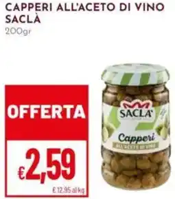 Pan Capperi all'aceto di vino SACLÀ offerta