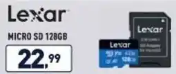 Unieuro Lexar MICRO SD 128GB offerta