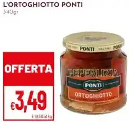 Pan L'ortoghiotto PONTI offerta