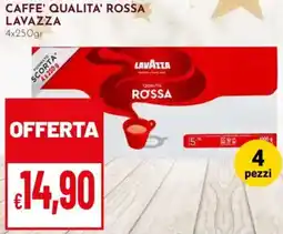 Pan Caffe' qualita' rossa LAVAZZA offerta