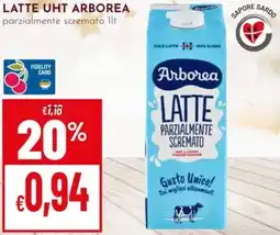 Pan Latte uht ARBOREA offerta