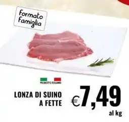Famila Lonza di suino a fette offerta