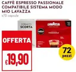 Pan Caffè espresso passionale compatibile sistema modo mio LAVAZZA offerta