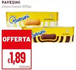 Pan Pavesini offerta