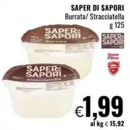 Famila SAPER DI SAPORI Burrata/ Stracciatella offerta