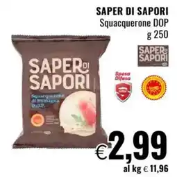 Famila SAPER DI SAPORI Squacquerone DOP offerta
