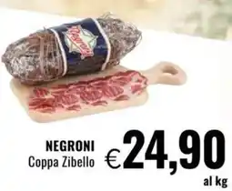 Famila NEGRONI Coppa Zibello offerta