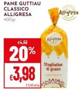 Pan Pane guttiau classico ALLIGRESA offerta