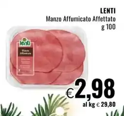 Famila LENTI Manzo Affumicato Affettato offerta