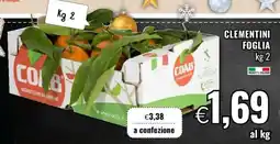 Famila Clementini foglia offerta