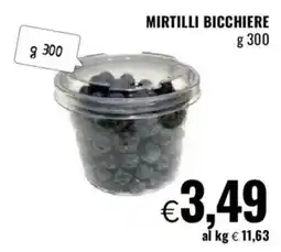 Famila Mirtilli bicchiere offerta