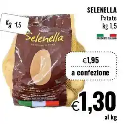 Famila Selenella patate offerta
