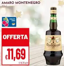 Pan Amaro montenegro offerta