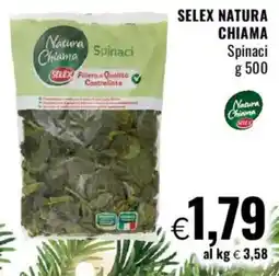 Famila SELEX NATURA CHIAMA Spinaci offerta