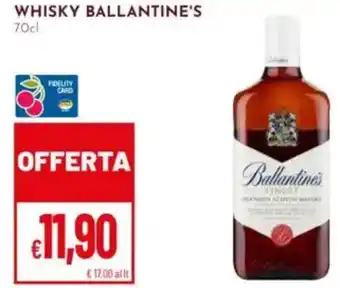 Pan Whisky BALLANTINE'S offerta