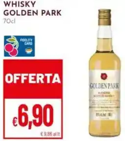 Pan Whisky GOLDEN PARK offerta