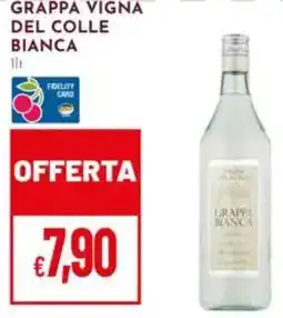 Pan Grappa vigna del colle bianca offerta
