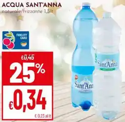 Pan Acqua SANT'ANNA offerta