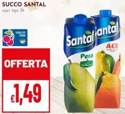 Pan Succo SANTAL offerta