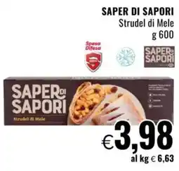 Famila SAPER DI SAPORI Strudel di Mele offerta