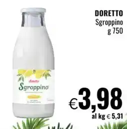 Famila DORETTO Sgroppino offerta