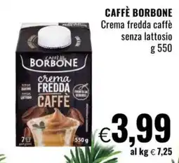 Famila CAFFÈ BORBONE Crema fredda caffè senza lattosio offerta