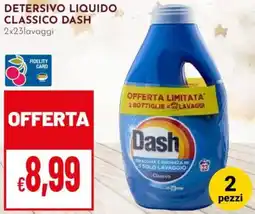 Pan Detersivo liquido classico DASH offerta