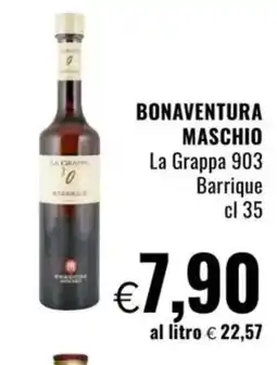 Famila BONAVENTURA MASCHIO La Grappa 903 Barrique offerta