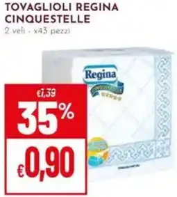 Pan Tovaglioli regina cinquestelle offerta