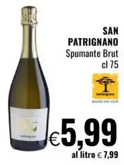 Famila SAN PATRIGNANO Spumante Brut offerta