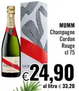 Famila MUMM Champagne Cordon Rouge offerta