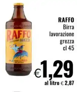 Famila RAFFO Birra lavorazione grezza offerta