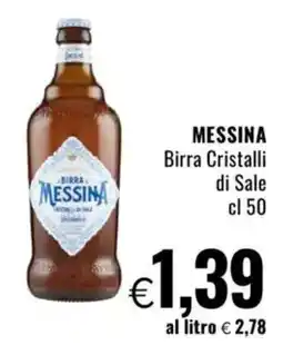 Famila MESSINA Birra Cristalli di Sale offerta