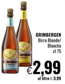 Famila GRIMBERGEN Birra Blonde/ Blanche offerta