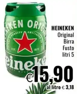 Famila HEINEKEN Original Birra Fusto offerta