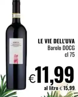 Famila LE VIE DELL'UVA Barolo DOCG offerta