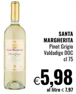 Famila SANTA MARGHERITA Pinot Grigio Valdadige DOC offerta