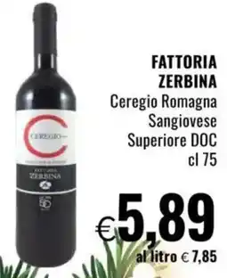 Famila FATTORIA ZERBINA Ceregio Romagna Sangiovese Superiore DOC offerta