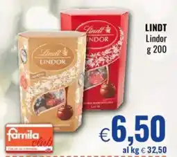 Famila LINDT Lindor offerta