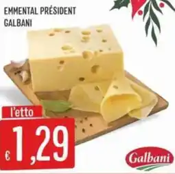 IperSisa Emmental président GALBANI offerta