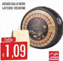 IperSisa Asiago gallo nero latterie vicentine offerta