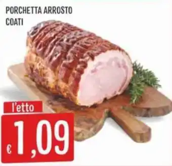 IperSisa Porchetta arrosto COATI offerta