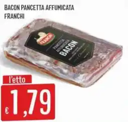 IperSisa Bacon pancetta affumicata FRANCHI offerta