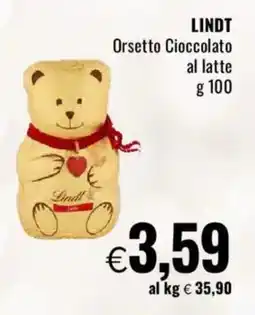 Famila LINDT Orsetto Cioccolato al latte offerta