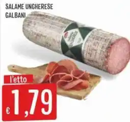 IperSisa Salame ungherese GALBANI offerta