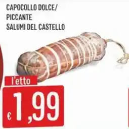 IperSisa Capocollo dolce/ piccante salumi del castello offerta