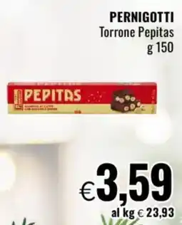 Famila PERNIGOTTI Torrone Pepitas offerta